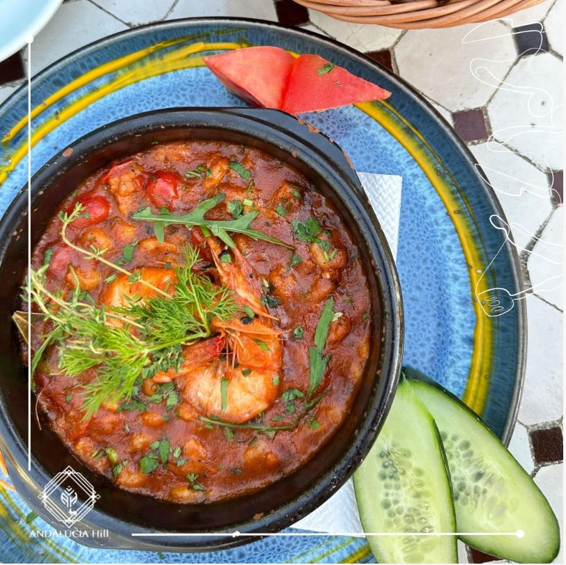 Tagine aux Crevettes